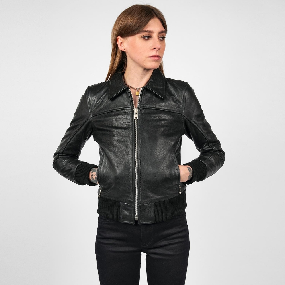Strait to Hell super cool women's leather jacket